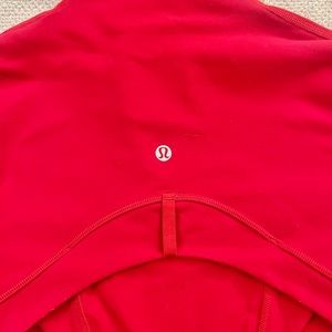 LULULEMON RED DEFINED JACKET